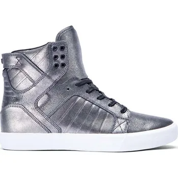 Pánské tenisky SUPRA boty - Skytop Pewter Metalic-White (PEW)