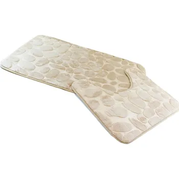 Koupelnová předložka APT AG491D béžová