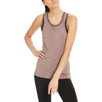 Dámské oblečení BENCH tílko - Mesh Tank Two Grey (GY047)