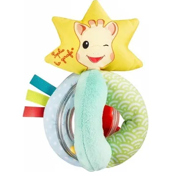 Hračka pro kojence VULLI měkké chrastítko s korálky DOPRODEJ!