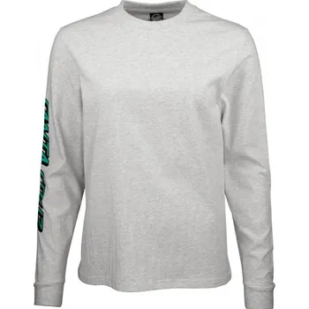 SANTA CRUZ triko - Broken Dot L/S T-Shirt Athletic Heather (ATHLETIC HEATHER)