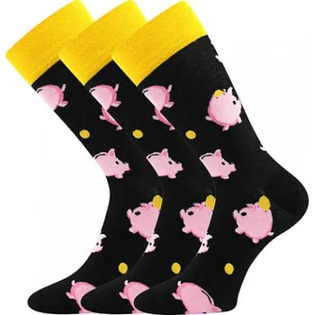 ponožky Twidor - balení 3 páry 43-46 (29-31) kasičky