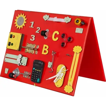 Magnetická kreslící tabulka Dětská oboustranná tabulka vzdělávání a zábavy S kalkulačkou - Barevná