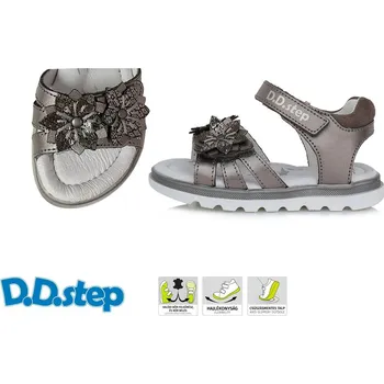 Dětská treková obuv D.D.Step D.D. step dívčí sandály AC63-599AM Barva: šedá, Velikost: 37