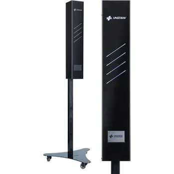 Infrazářič Germicidní zářič UNIZDRAV s displejem uzavřený mobilní – černé provedení - UVC 36