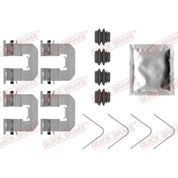 Přislušenství brzdového systému Sada příslušenství, obložení kotoučové brzdy Quick Brake 109-0068