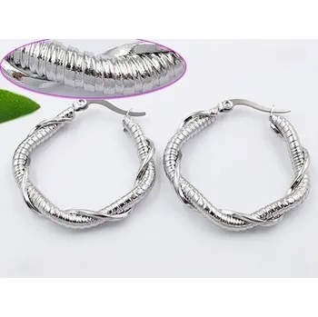 Náušnice Náušnice kruhy chirurgická ocel 20951