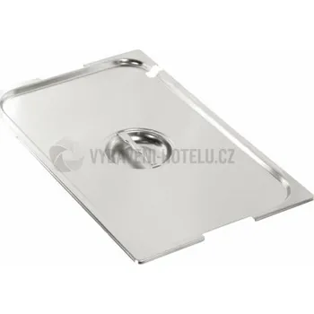 Víko GN 1/6 nerez, výsek pro naběračku a ucha 3170265