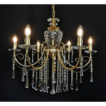 Stínidlo Lustr s kovovými rameny AL211, Varianta Zlatý