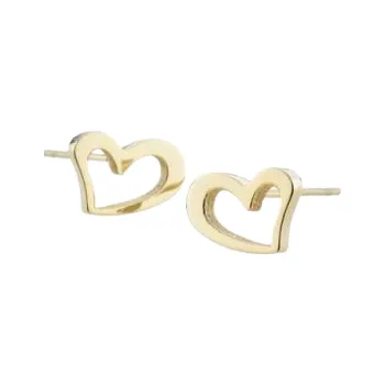Náušnice Náušnice STORM Heart Earrings - Gold 9980695/GD