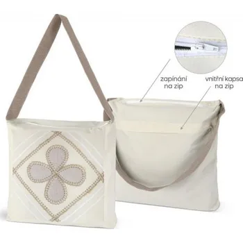 Dárková taška Taška na zip Peru Maxi Květina, 38x38x4cm