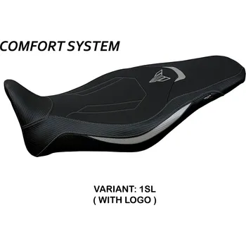 Moto sedlo TPZ Italia Potah sedla Yamaha MT-09 (2021) Atos comfort model potah sedla: bez loga 1SL (silver)