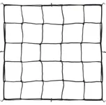 ISO Síťka na zavazadla 60 x 60 cm černá