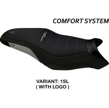 Moto sedlo TPZ Italia Potah sedla Yamaha Tracer 700 (16-20) Darwin 2 comfort model potah sedla: bez loga 1SL (silver)