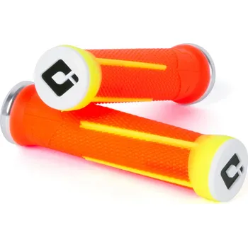 grip ODI Gripy MTB AG-1 Signature V2.1 Lock-On Bonus Pack oranžová / žlutá