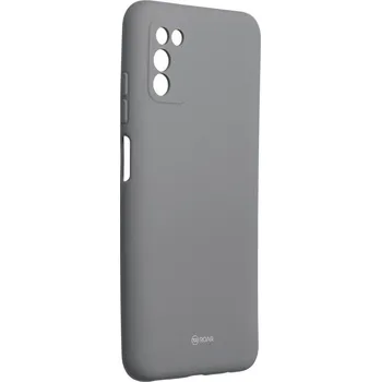 Náhradní kryt pro mobilní telefon Kryt Roar Colorful Jelly Case - Samsung Galaxy A03s šedý