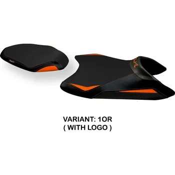 Moto sedlo TPZ Italia Potah sedla KTM 890 Duke (21-24) Gahan model potah sedla: bez loga 1OR (orange)