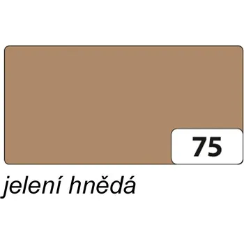 Výtvarný papír Folia - Max Bringmann Barevný papír - jednotlivé barvy - 300 g/m2, A4 Barva: jelení hnědá