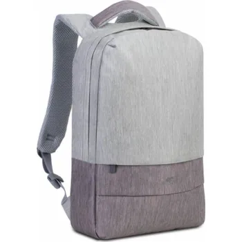 batoh na notebook RIVACASE 7562 grey/mocha anti-theft Laptop backpack 15.6