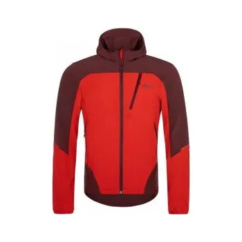 Pánská softshellová bunda Kilpi NEATRIL-M červená XXXL; Červená bunda + DÁREK DLE VÝBĚRU!