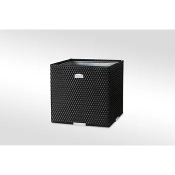 Květináč Ratanový květináč 46x46cm Barva: Béžová