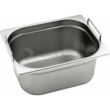 GN 1/2 (h,150 mm) nerezová plná s uchy OPTINOX 3152315