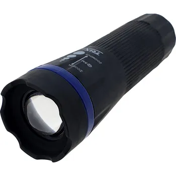 Svítilna Ruční LED svítilna se zoomem TR 312R modrá, ABS/1W