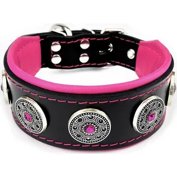 Obojek pro psa Bestia Collars Obojek pro psa Bestia Collar Bijou růžový Velikost: S