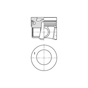 Motor automobilu Píst KOLBENSCHMIDT 41708600