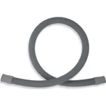 Novaservis Pračková vypouštěcí hadice rovná šedá 100cm PV/100