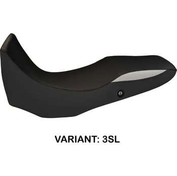 Moto sedlo TPZ Italia Potah sedla Yamaha TDM 850 Basic model potah sedla: bez loga 3SL (silver)