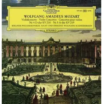 Zahraniční hudba LP Wolfgang Amadeus Mozart: Violinkonzerte Nr.4 & 5 2022