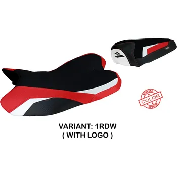 Moto sedlo TPZ Italia Potah sedla Yamaha R1 (09-14) Kayapo special color model potah sedla: bez loga 1RDW (red-white)