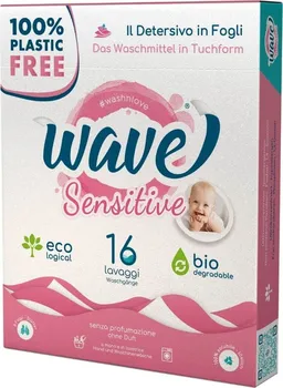 Tableta na praní WAVE Sensitive prací proužky 16 ks