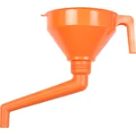 trychtýř, průměr 160 mm, plastový, lomená výlevka - 024-02316