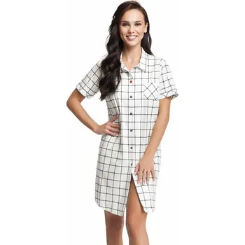 Dámské noční prádlo Luna Fashion River bílá XL