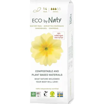 Menstruační vložka Eco by Naty Dámské vložky Normal 14 ks