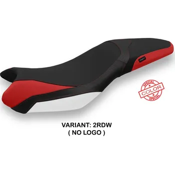 Moto sedlo TPZ Italia Potah sedla Triumph Street Triple (13-16) Ventura special color model potah sedla: s logem 3RDG (red-grey)