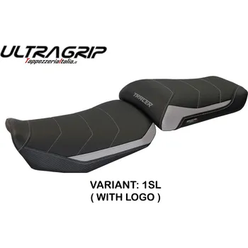 Moto sedlo TPZ Italia potah sedla Yamaha Tracer 900 (15-17) Satao ultragrip model potah sedla: bez loga 5RD (red)