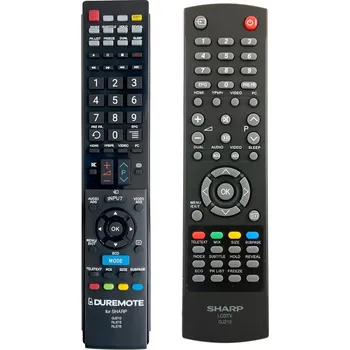 Dálkový ovladač SHARP GJ210, 9JR9800000003 - dálkový ovladač duplikát