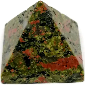 Pyramida z unakitu, 3x3cm