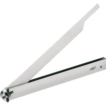 Úhloměr HELIOS PREISSER Metallschmiege 400x20x8mm 3-tlg. mit Flügelmutter 0396435 posuvný úhelník 400 mm