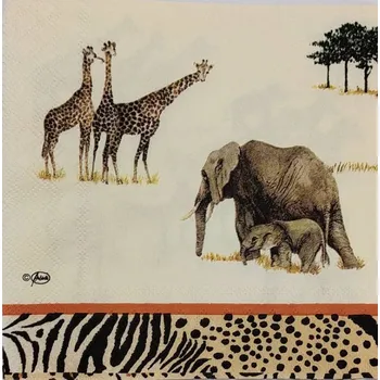 Sběratelská karetní hra Safari- africká zvířátka