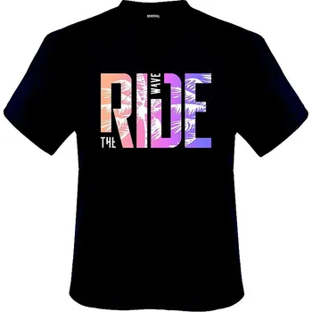 Pánské tričko Pánské tričko ADAMO tmavě modré potisk RIDE krátký rukáv 5XL - 14XL Adamo ODE-AD-131201-360 - 5XL