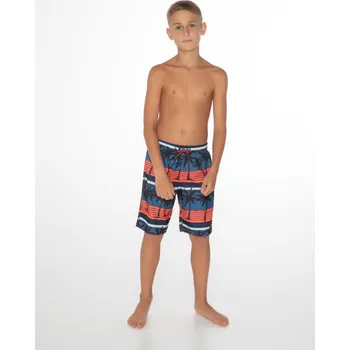 Dívčí plavky Chlapecké plavecké kraťasy PROTEST MAURITS oranžová 128