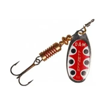 DAM třpytka Standard Spinner Silver Black Dot 3