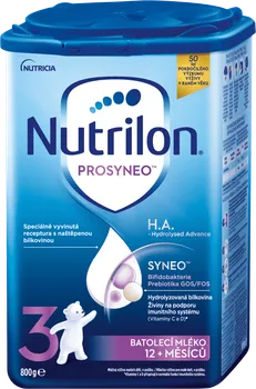 kojenecká výživa Nutricia Nutrilon 3 HA Prosyneo 800 g