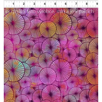 US In The Beginning 999-270 Seasons vícebarevná medúzy bavlněná látka patchwork