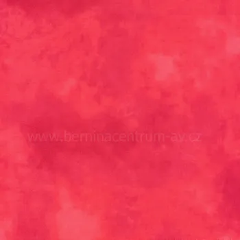 Stof 4516-412 Quilters Shadow batika červená bavlněná látka patchwork