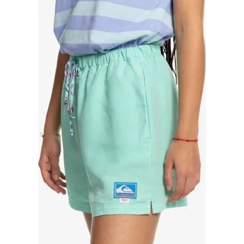 Dámské kraťasy KRAŤASY QUIKSILVER LENORA WMS - zelená - XL + při osobním odběru 978 Kč